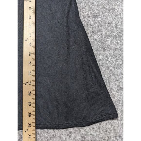 Lane Bryant Knot Front‎ Blouse Top Women 34/36 Black Long Sleeve U35 - Picture 13 of 14